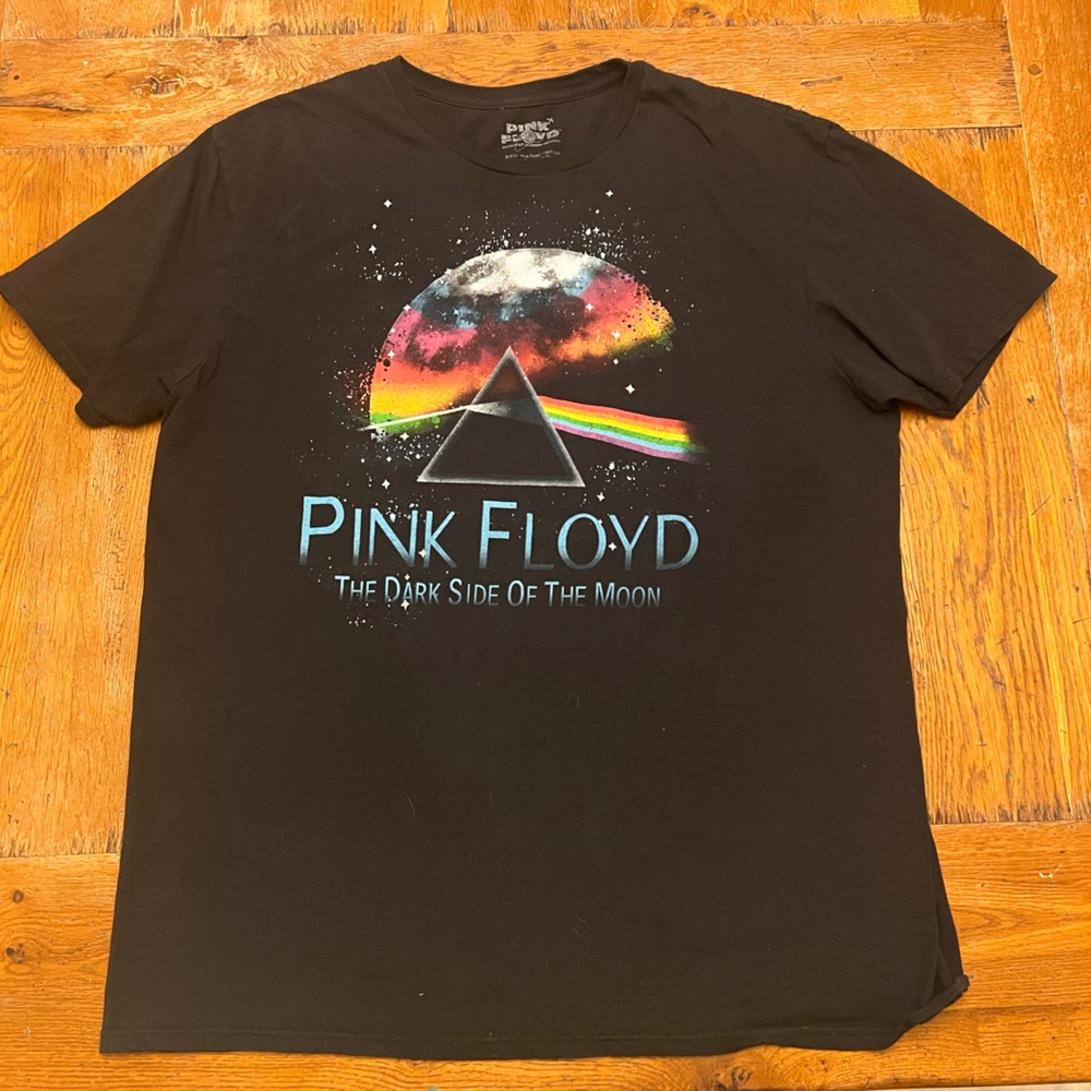 Pink Floyd Black Dark Side Tee XL